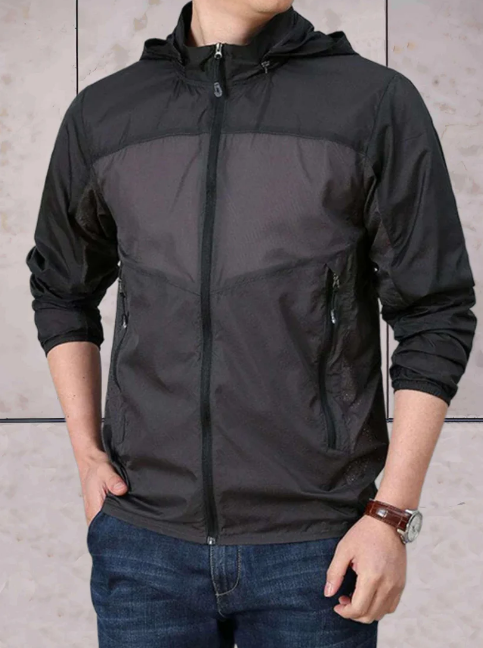 Men’s Colourblock Track Jacket | Lightweight Zip-Up Windbreaker | Everyday Athletic Layer