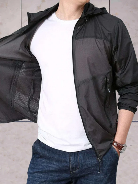 Men’s Colourblock Track Jacket | Lightweight Zip-Up Windbreaker | Everyday Athletic Layer