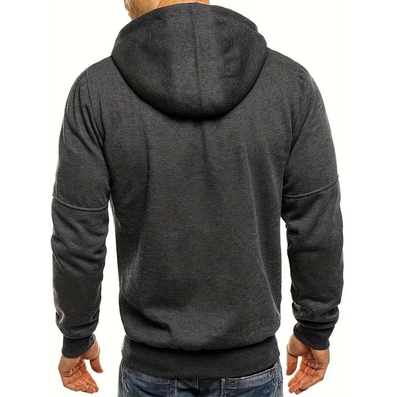 Men’s Full-Zip Hoodie | Tech Knit Fleece | Urban Layer with Zip Pockets
