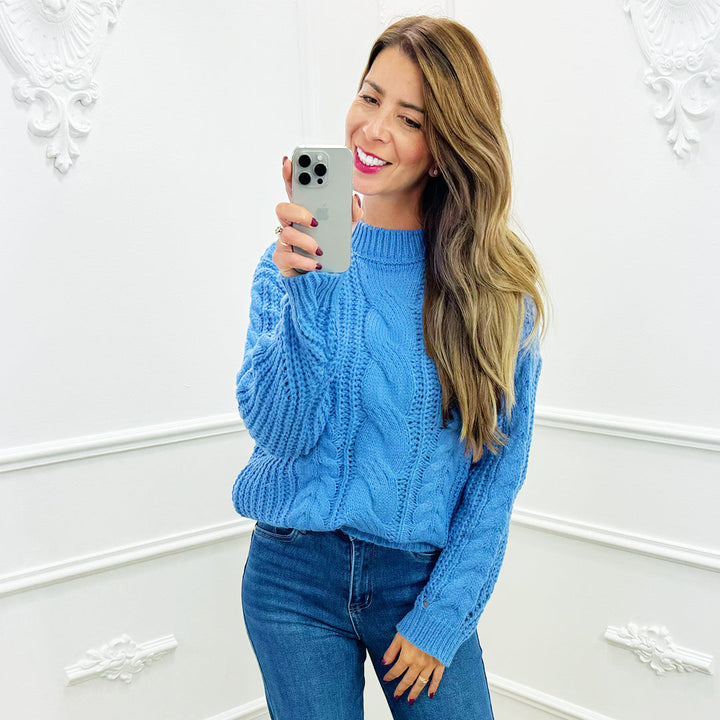 Chantae - Women's Loose Knit Sweater