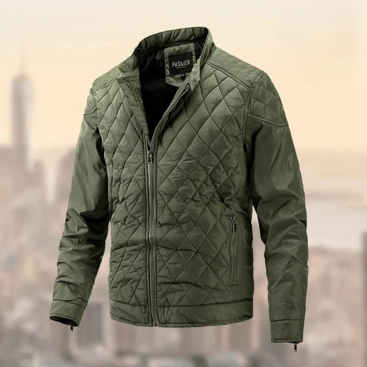 Men’s Quilted Lightweight Jacket | Transitional Outerwear | Casual Layering Piece
