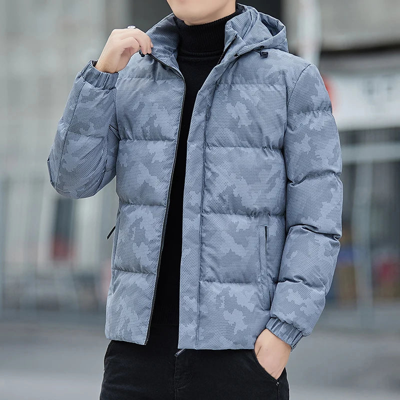 Men’s Puffer Jacket | Lightweight Hooded Outerwear | Quilted Warmth