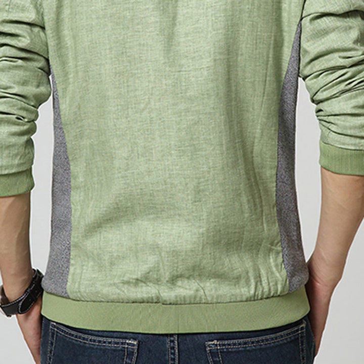 Men’s Slim Fit Tech Knit Jacket | Lightweight Zip-Up Layer | Smart Casual Streetwear