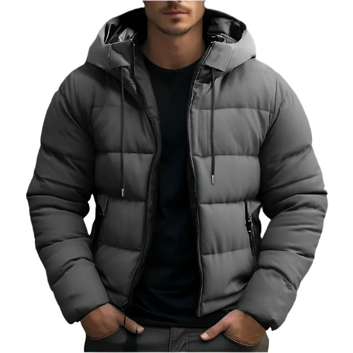 Men’s Hooded Puffer Jacket | Insulated Winter Outerwear