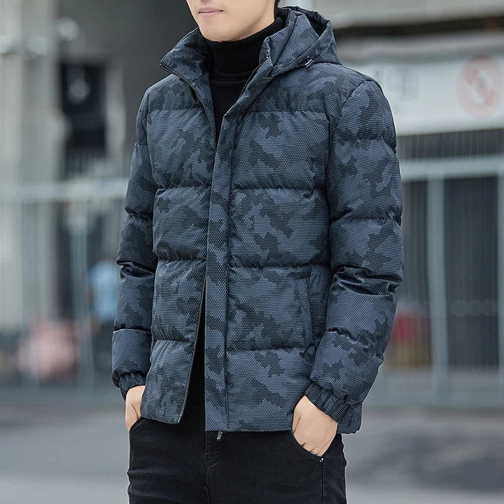 Men’s Puffer Jacket | Lightweight Hooded Outerwear | Quilted Warmth