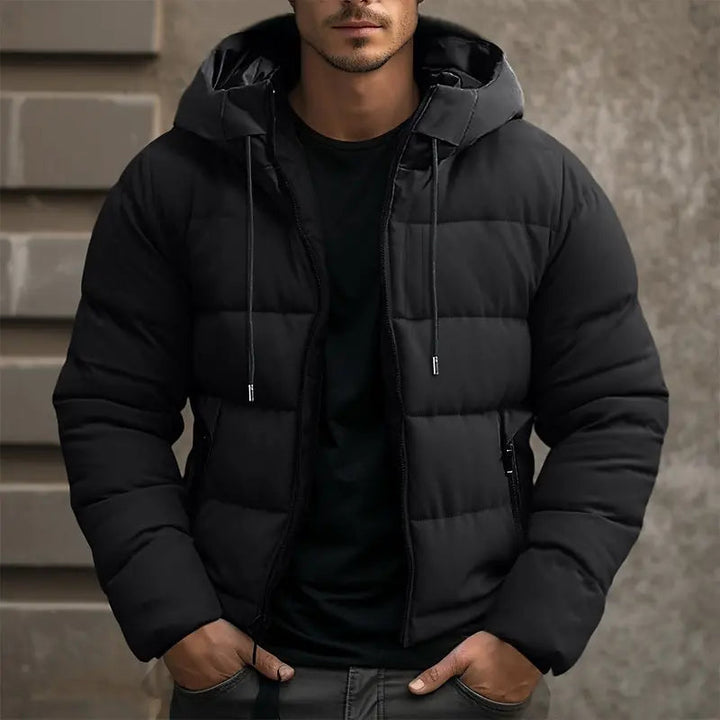 Men’s Hooded Puffer Jacket | Insulated Winter Outerwear
