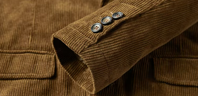 Men’s Corduroy Blazer with Lining | Textured Casual Jacket | Fall Office or Weekend Layer