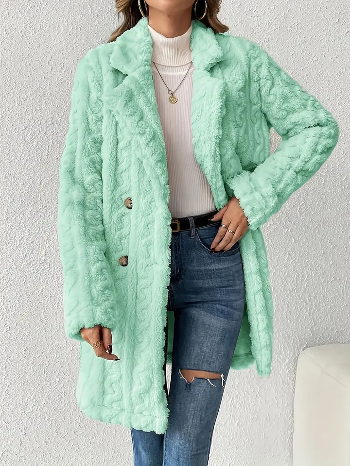 Léa - Women's faux fur coat