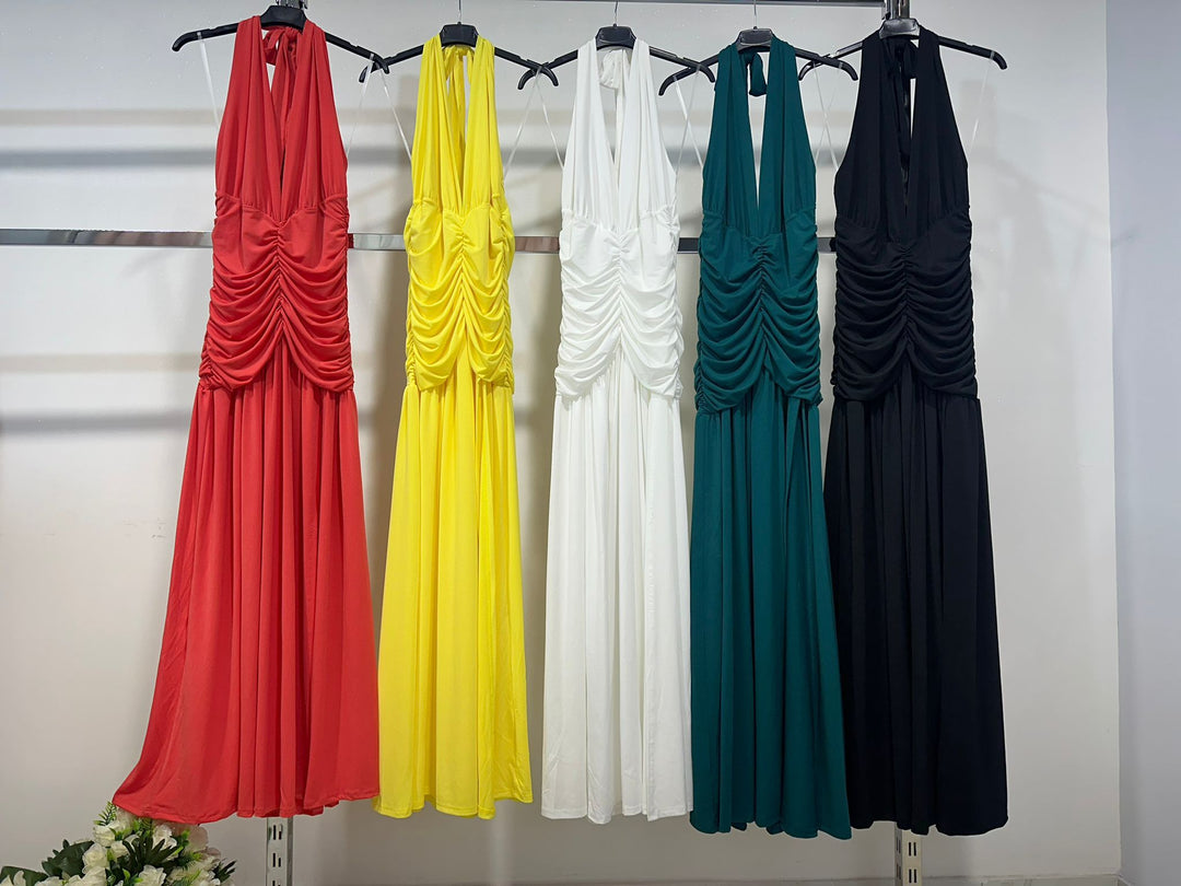 Julissa - Long Backless Dress - Elegant Seduction in Every Step