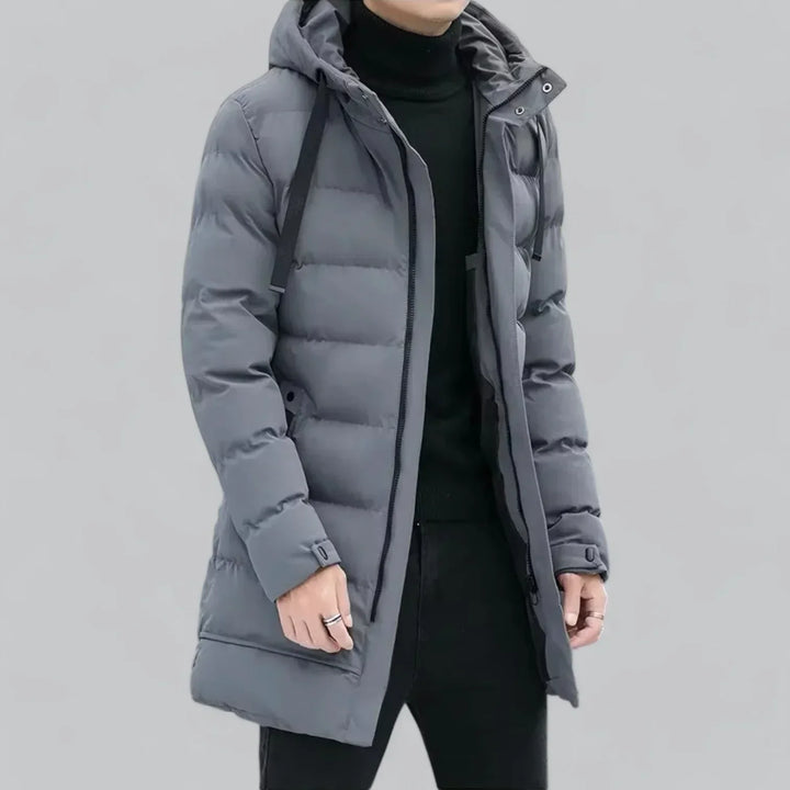 Men's Long Puffer Parka | Windproof & Insulated | Winter Outerwear Canada