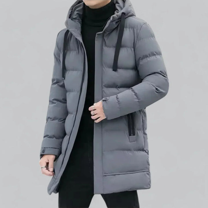Men's Long Puffer Parka | Windproof & Insulated | Winter Outerwear Canada