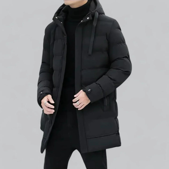 Men's Long Puffer Parka | Windproof & Insulated | Winter Outerwear Canada