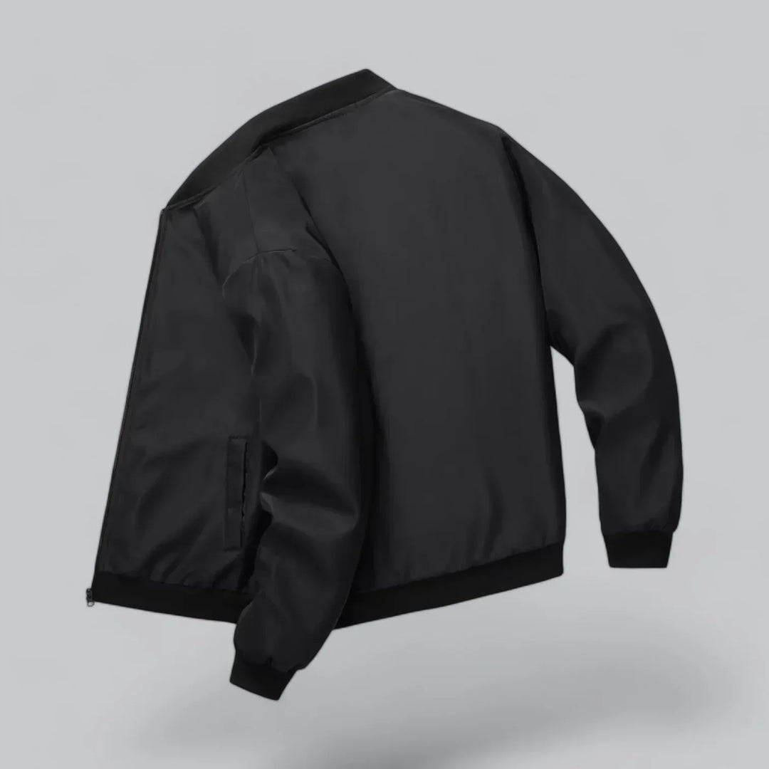 Blouson aviateur en similicuir pour homme | Veste légère streetwear