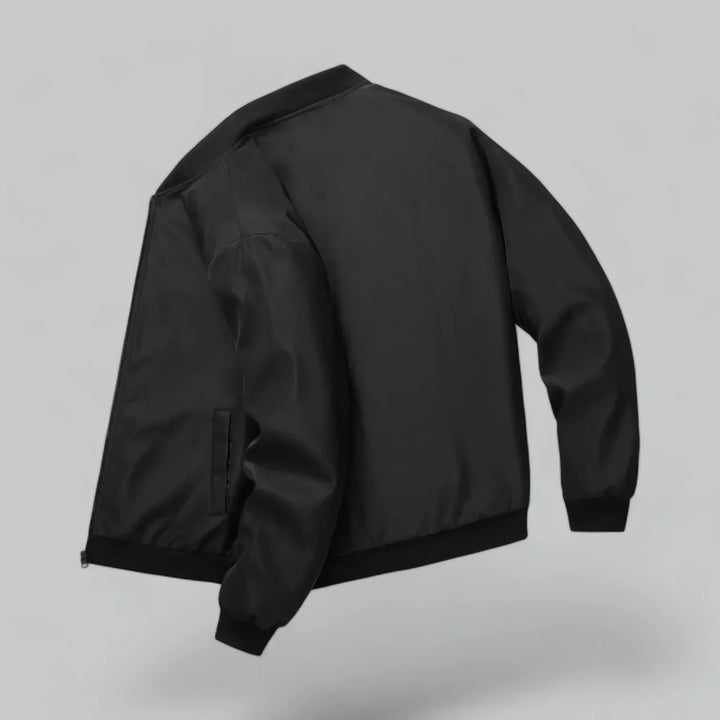 Blouson aviateur en similicuir pour homme | Veste légère streetwear