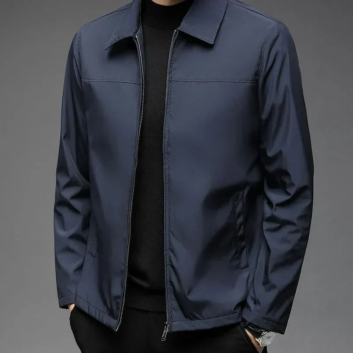 Men’s Softshell Jacket | Wind-Resistant Urban Layer | Clean Collared Design