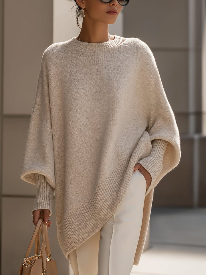 Selinara - Oversized Poncho Sweater