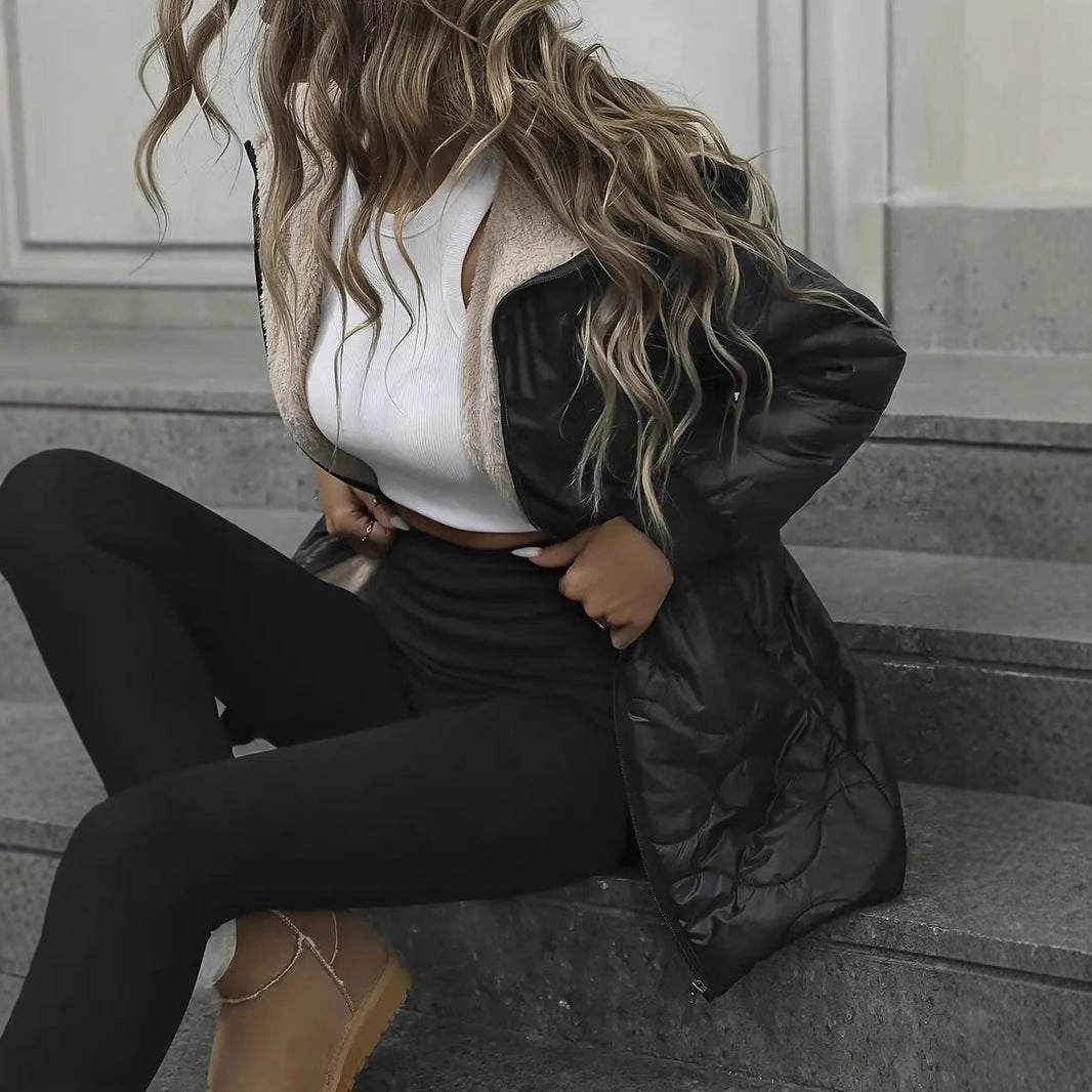 Nirellae - Women's Cotton Jacket with Hood