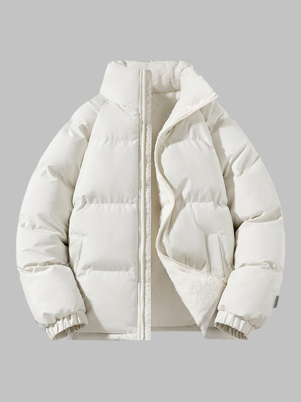 Men’s Sherpa-Lined Puffer Jacket | Heavyweight Insulated Outerwear | Winter-Ready Warmth