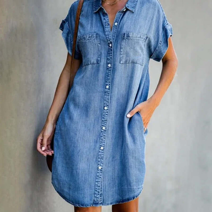 Noeline - Soft denim dress