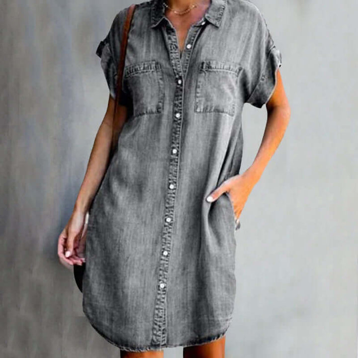 Noeline - Soft denim dress