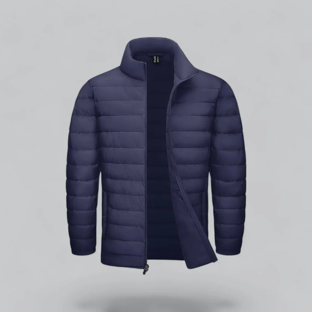 Men’s Lightweight Puffer Jacket | Packable Design | Quilted Insulation