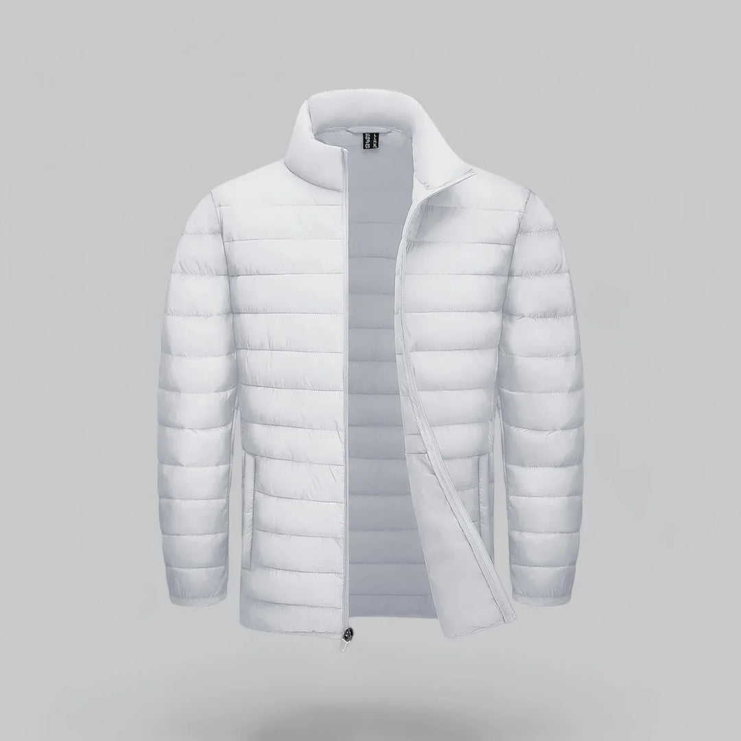 Men’s Lightweight Puffer Jacket | Packable Design | Quilted Insulation