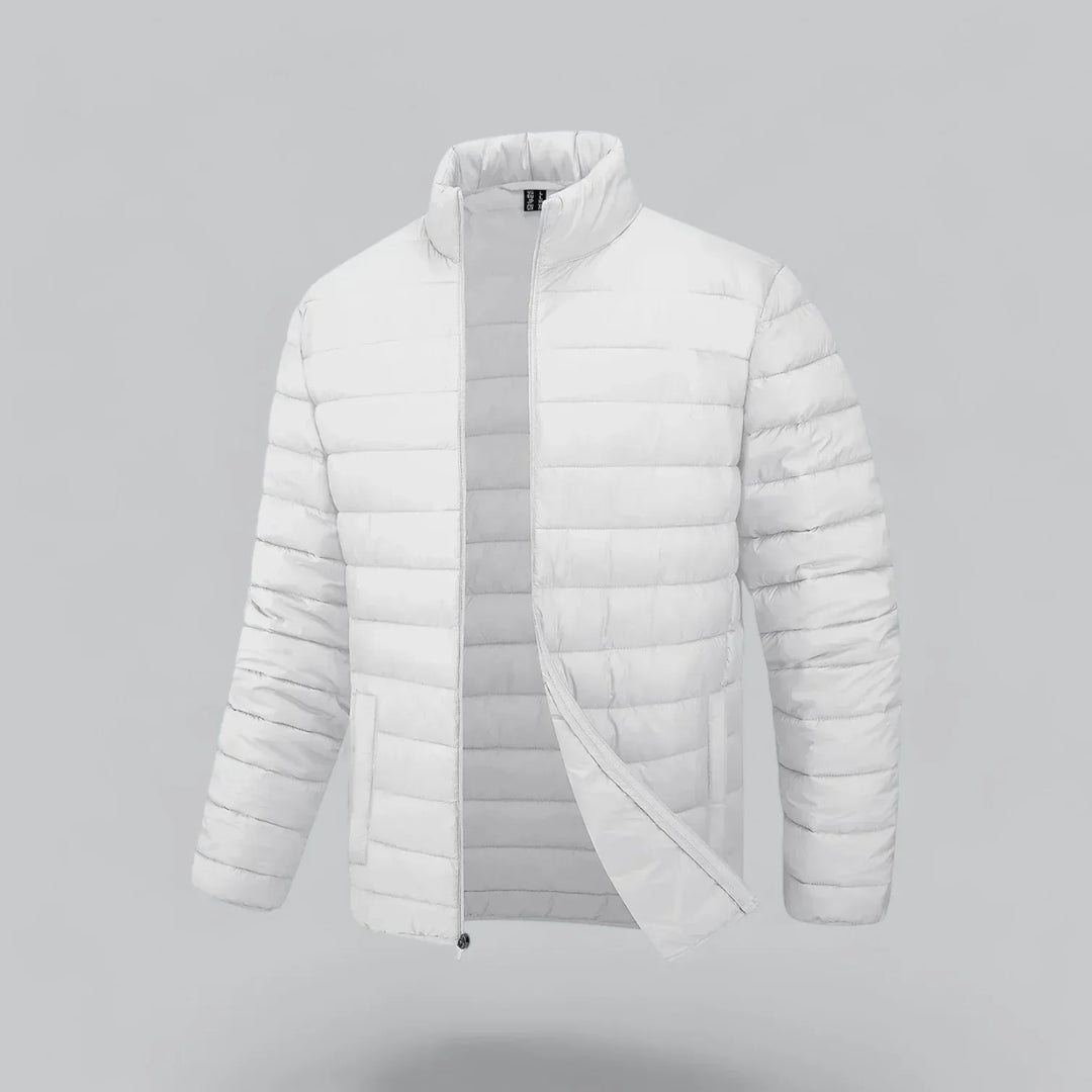Men’s Lightweight Puffer Jacket | Packable Design | Quilted Insulation