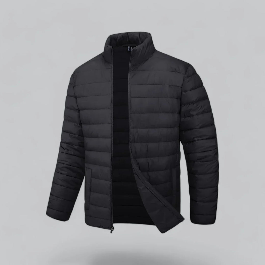 Men’s Lightweight Puffer Jacket | Packable Design | Quilted Insulation