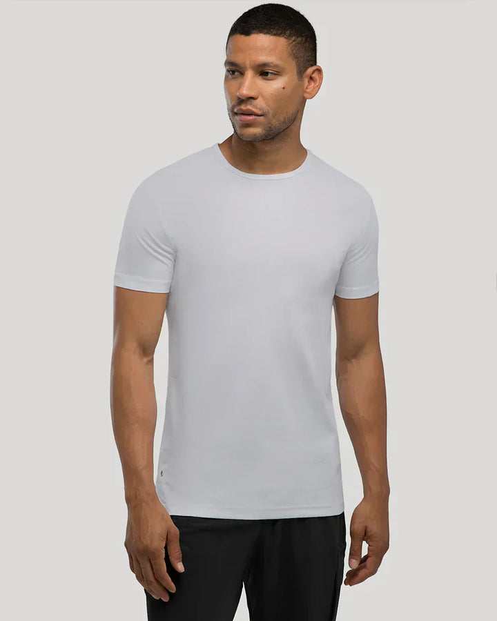 Men’s Essential Crew Neck T-Shirt | Ultra-Soft Cotton Blend | Slim Fit