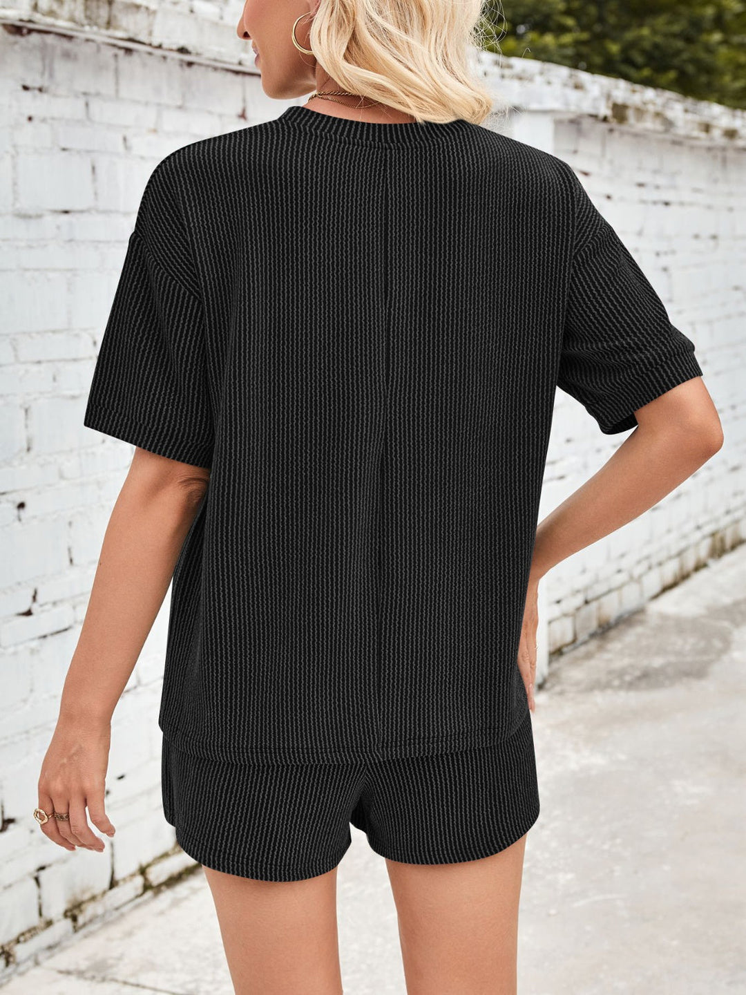 Pherina - Comfortable Corduroy Loungewear Set