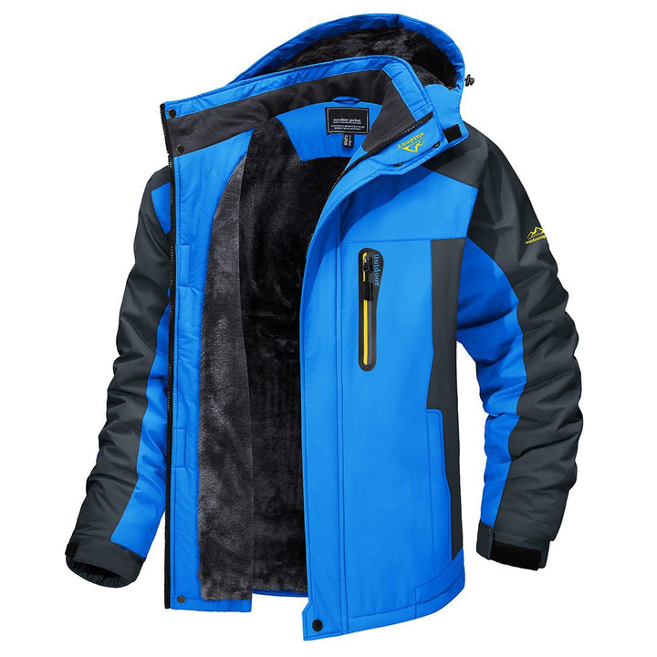 Men’s Insulated Outdoor Winter Jacket | Waterproof Ski Coat | Thermal Fleece Lined