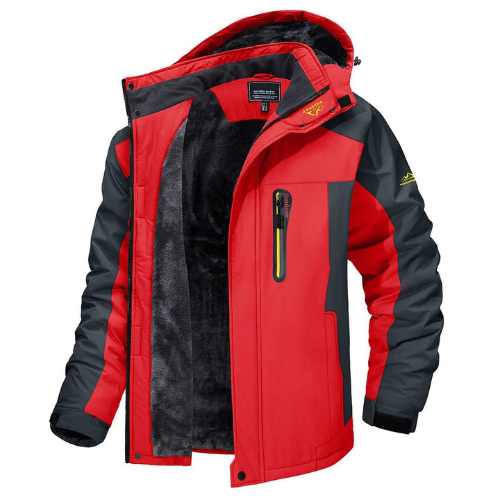 Men’s Insulated Outdoor Winter Jacket | Waterproof Ski Coat | Thermal Fleece Lined
