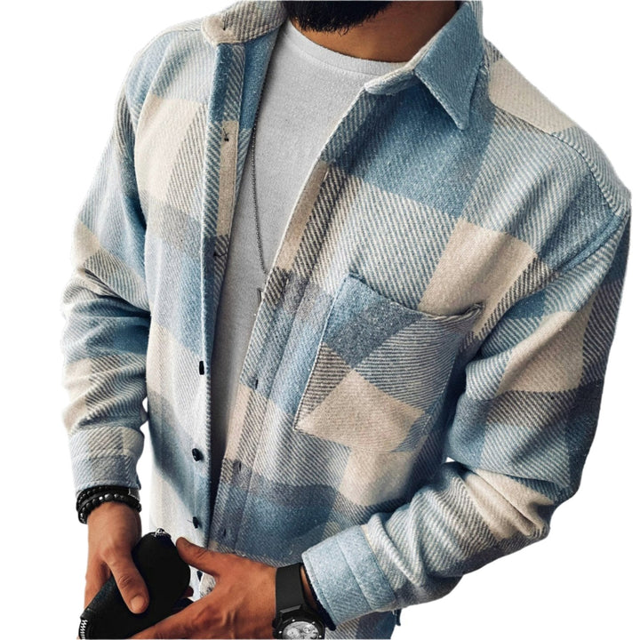 Brushed Flannel Shacket | Midweight Plaid Shirt Jacket | Soft Casual Layer