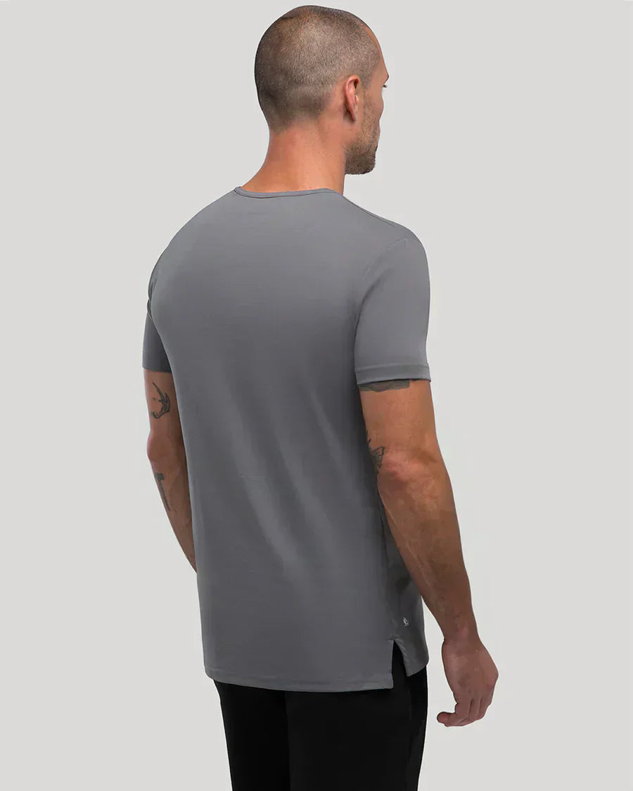 Men’s Essential Crew Neck T-Shirt | Ultra-Soft Cotton Blend | Slim Fit
