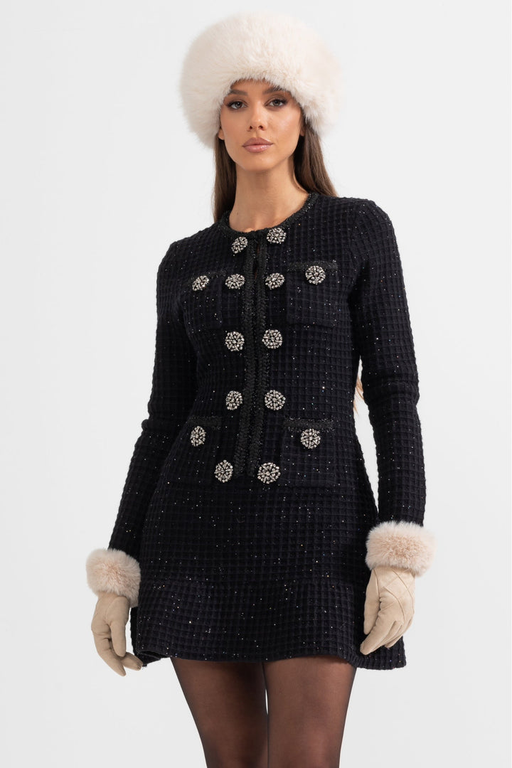 Colette Knee-length knit dress