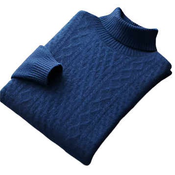 Men’s Textured Knit Mock Neck Sweater | Soft Wool Blend | Everyday Layer