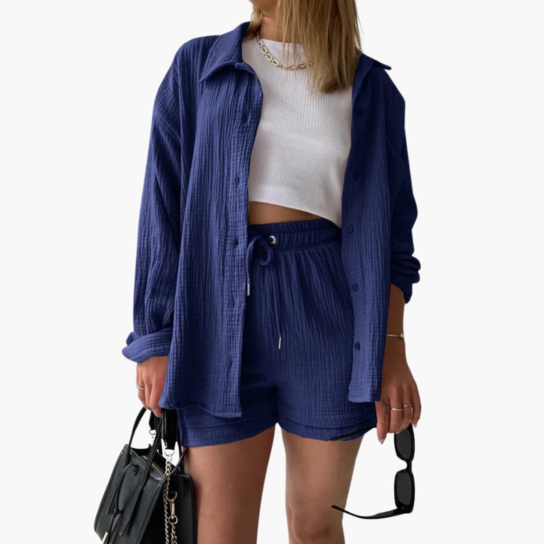 Celia - Ensemble d'été confortable 2 pièces 