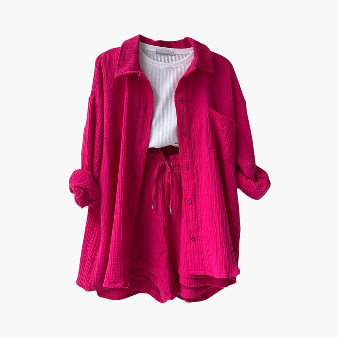 Celia - Ensemble d'été confortable 2 pièces 