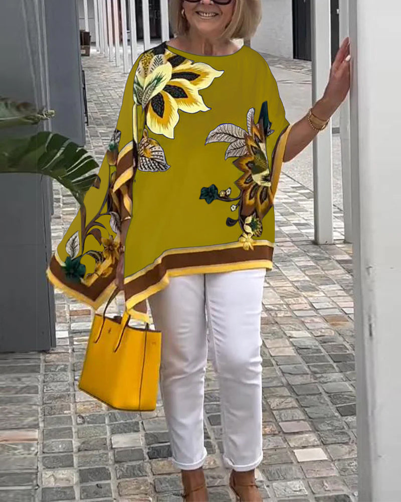 Rheala - Printed Casual Blouse