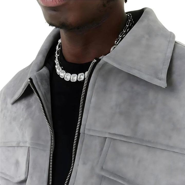 Surchemise en suédine pour homme | Pièce décontractée pour l'automne (Canada)