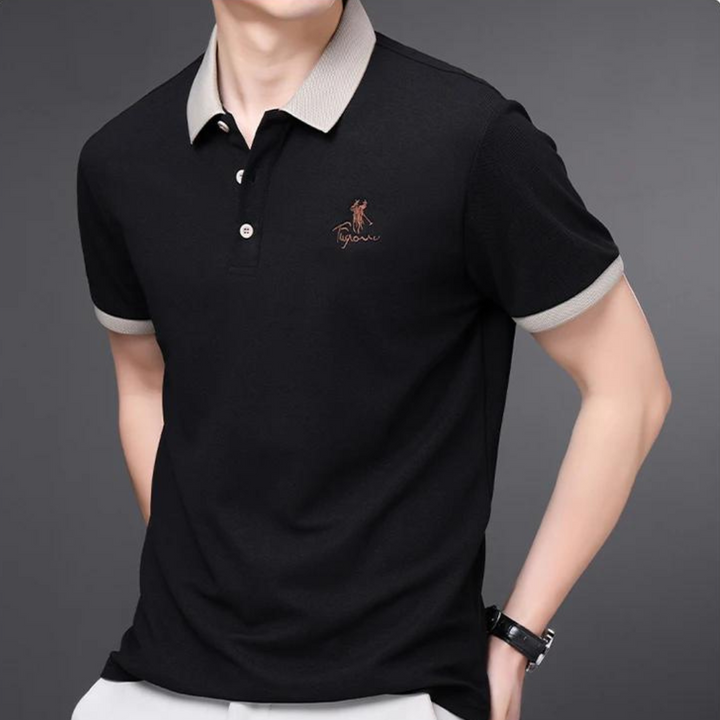 Men’s  Polo Shirt | Short Sleeve Cotton Blend | Casual Summer Top
