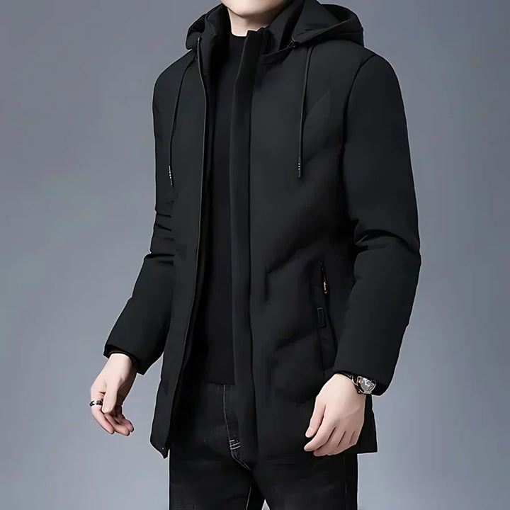 Padded Hooded Jacket | Lightweight Urban Outerwear for Fall