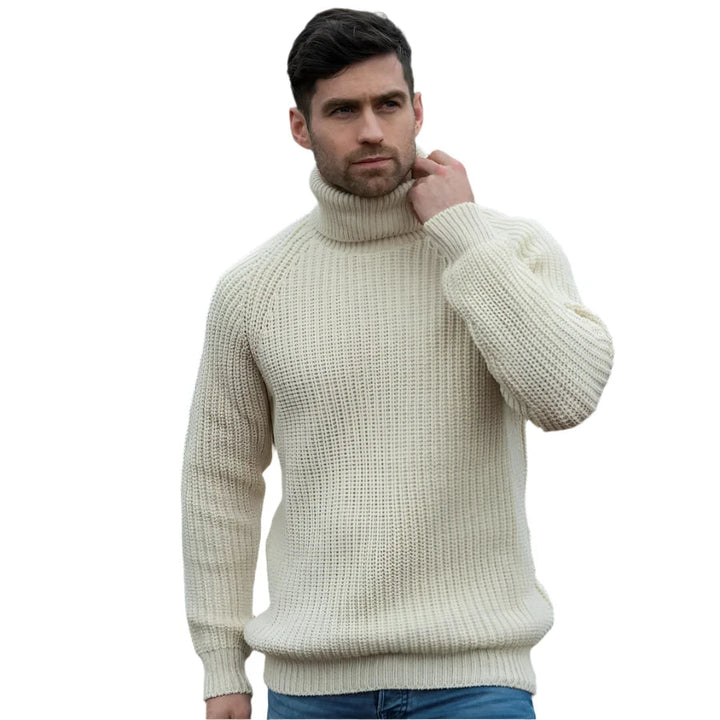 Chunky Knit Turtleneck Sweater | Men’s Casual Pullover Canada