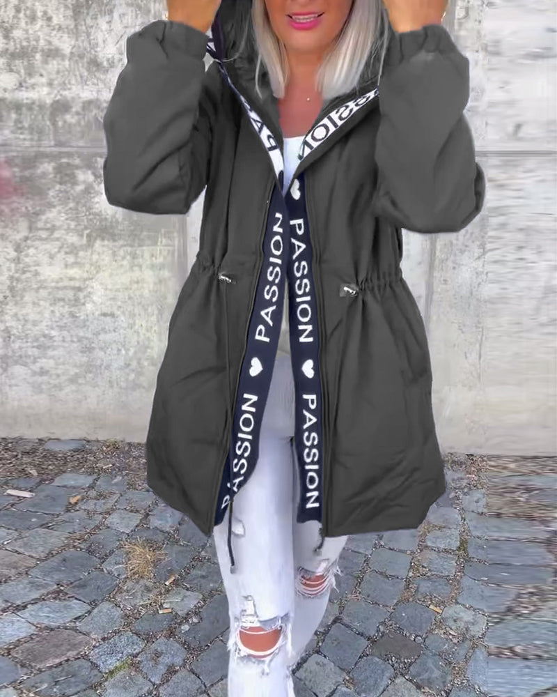 Amicie - Warm Trench Coat for Women