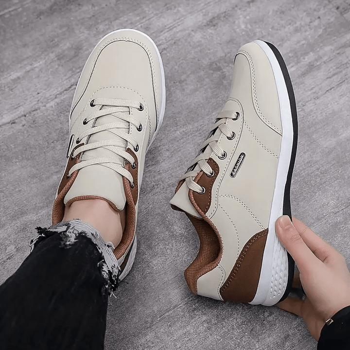 Contrast Panel Athletic Sneaker