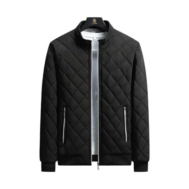Men’s Quilted Bomber Jacket | Lightweight Padded Outerwear | Transitional Layer Canada