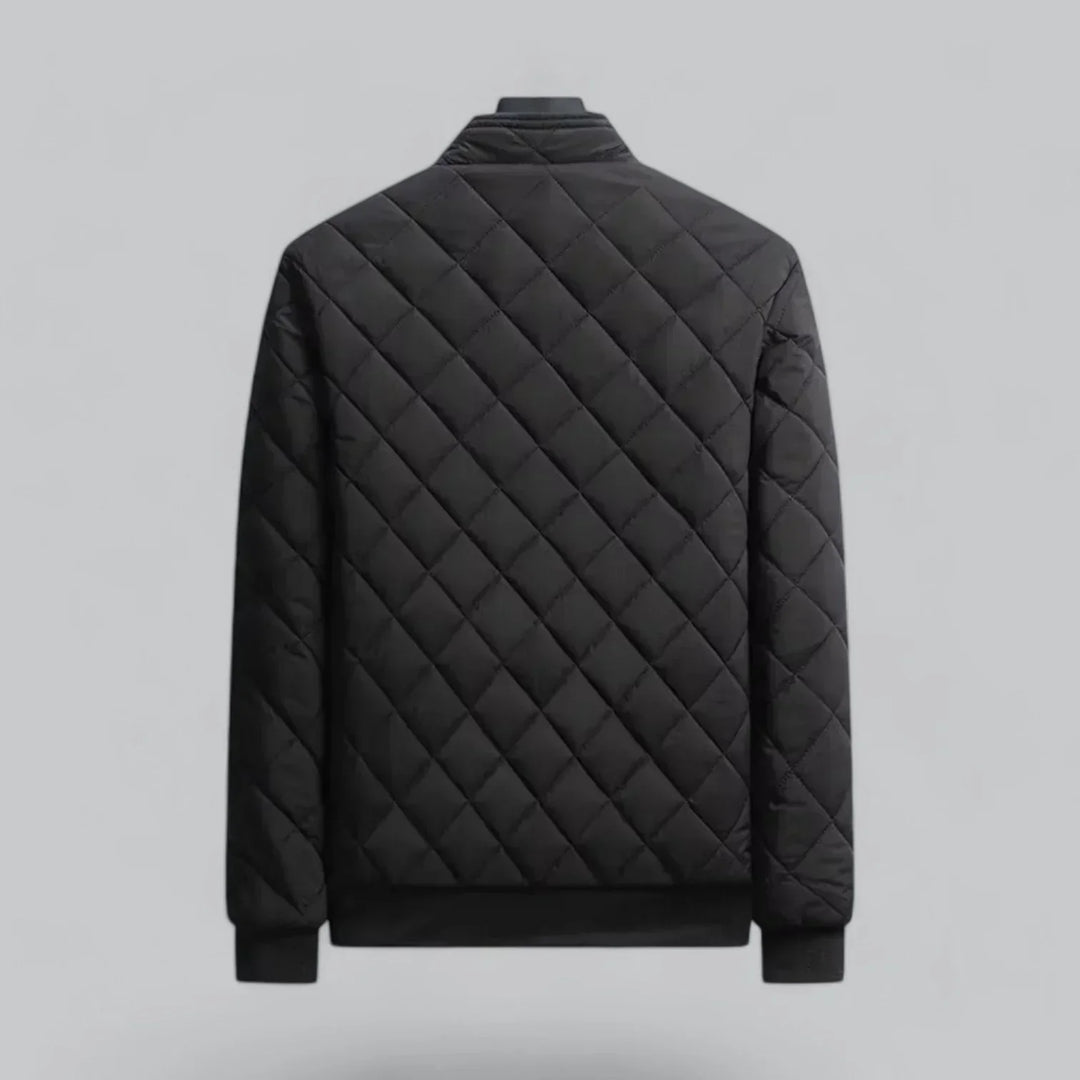 Men’s Quilted Bomber Jacket | Lightweight Padded Outerwear | Transitional Layer Canada