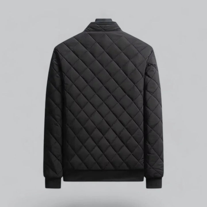 Men’s Quilted Bomber Jacket | Lightweight Padded Outerwear | Transitional Layer Canada