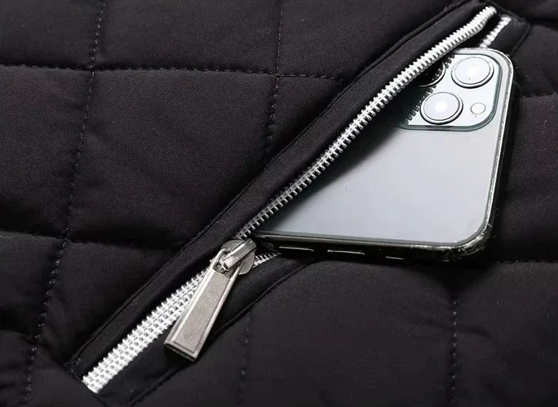 Men’s Quilted Bomber Jacket | Lightweight Padded Outerwear | Transitional Layer Canada