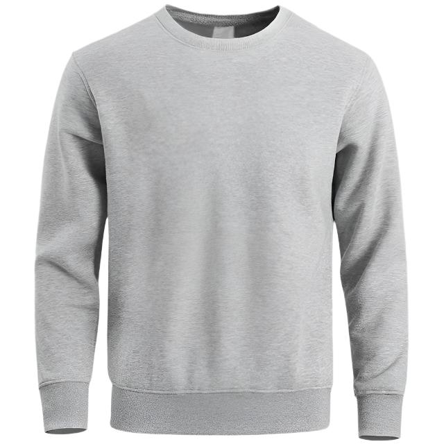 Unisex Crewneck Fleece Sweatshirt | Midweight Cotton Blend | Everyday Comfort Fit